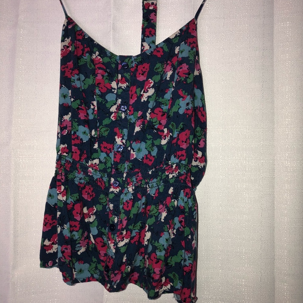 Floral tank top